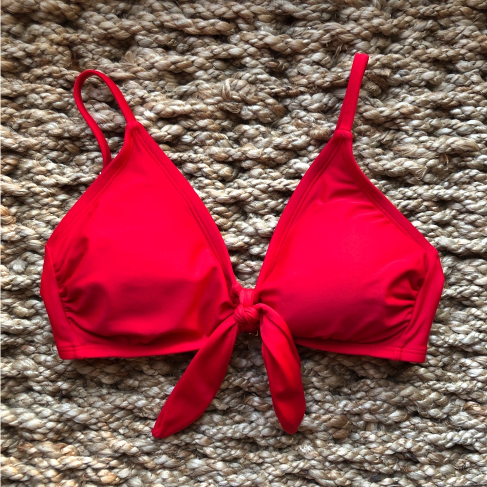 Kona Sol Red Swimwear Top